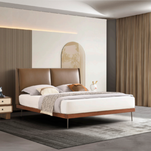 Ancient Brown Double Escape Bed  B-2530